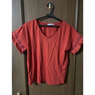 イーハイフン　Tシャツ　レッド