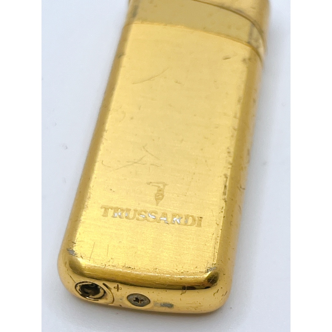 Trussardi - TRUSSARDI/トラサルディ ガスライター ゴールド Trussardi - TRUSSARDI/トラサルディ ガスライター ゴールド