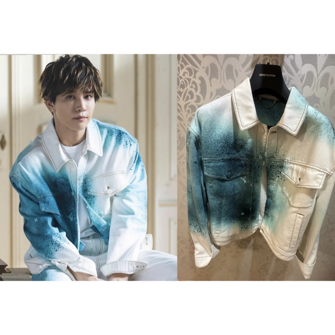 LOUIS VUITTON - ヴィトン 23SS コットン デニムジャケット 46 LOUIS VUITTON - ヴィトン 23SS コットン デニムジャケット 46