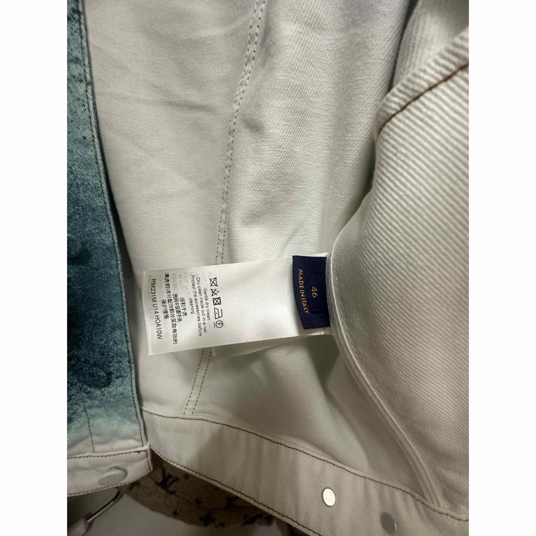 LOUIS VUITTON - ヴィトン 23SS コットン デニムジャケット 46 LOUIS VUITTON - ヴィトン 23SS コットン デニムジャケット 46