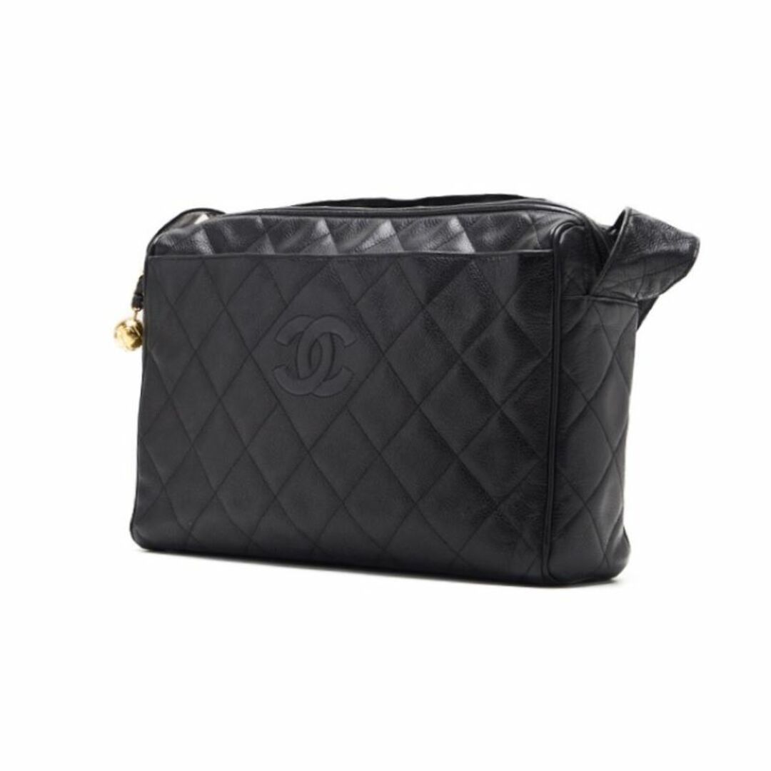 シャネル CHANEL ココマーク ワンショルダーバッグ ブラック シャネル CHANEL ココマーク ワンショルダーバッグ ブラック