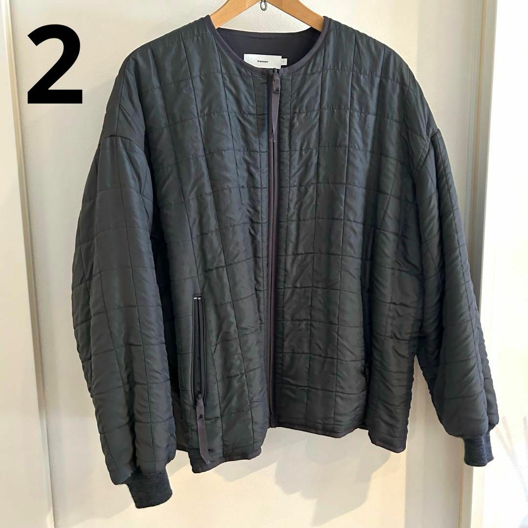 Graphpaper Jacquard Quilt Blousonキルティング Graphpaper Jacquard Quilt Blouson（今年の秋冬に向けた