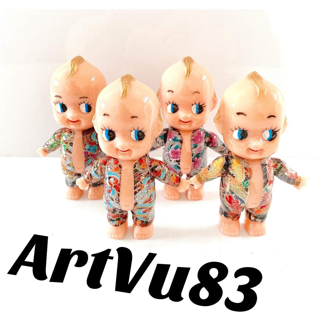 リアワイパーキャップ 刺青キューピー 全身の通販 by ArtVu83 リアワイパーキャップ 刺青キューピー 全身の通販 by ArtVu83