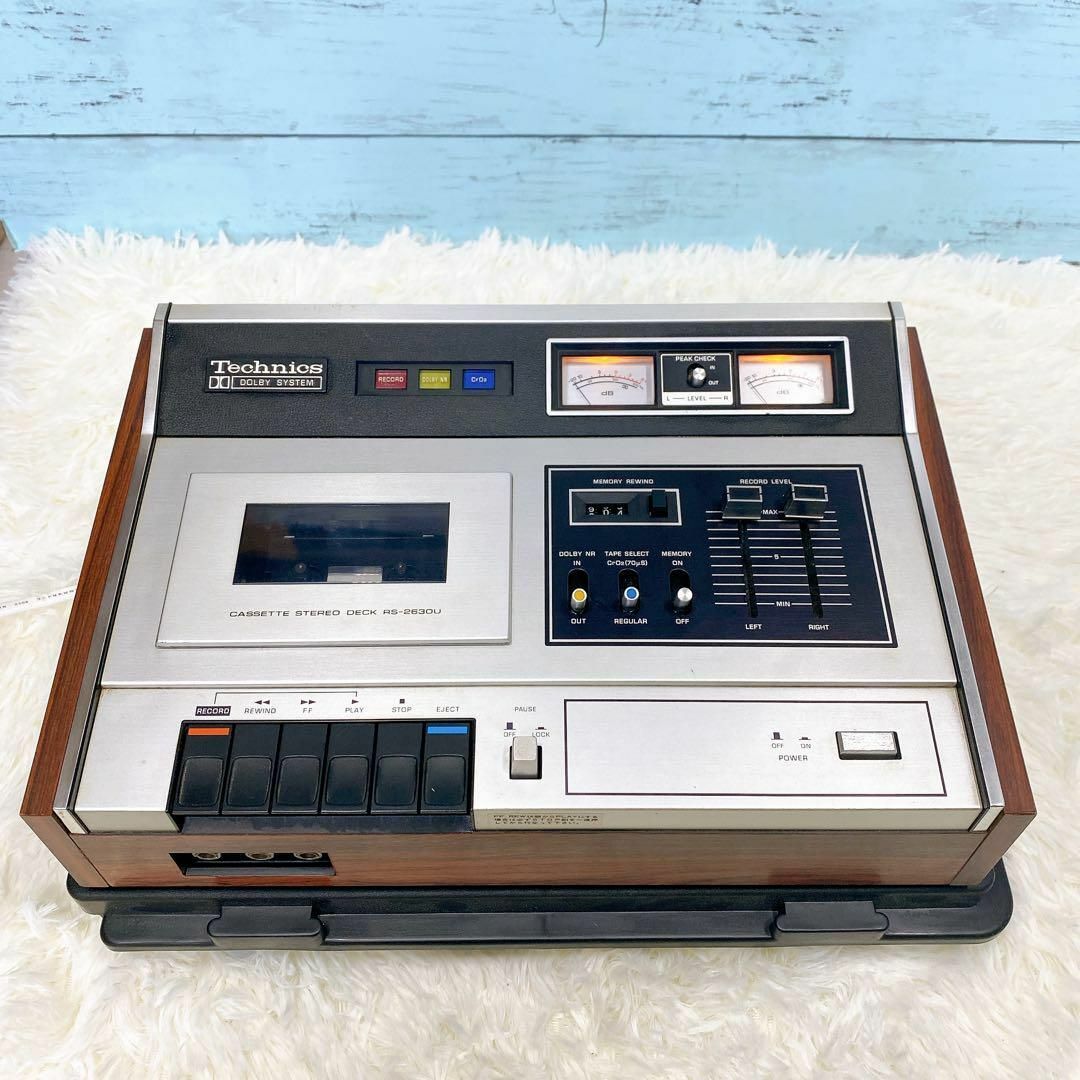 Technics カセットデッキ (Technics RS-640U / テクニクス 1970 Technics カセットデッキ (Technics RS-640U / テクニクス 1970