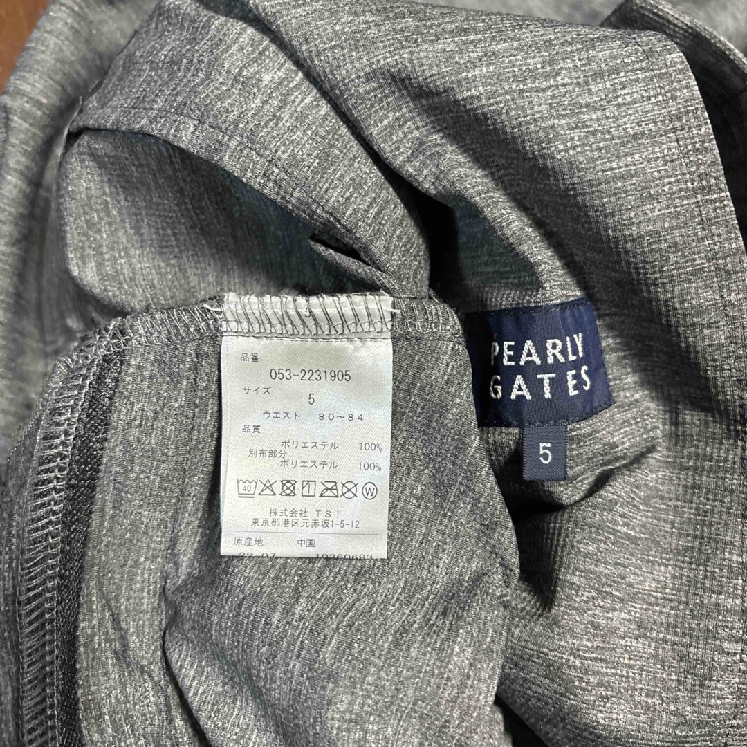 パーリーゲイツTEXBRID グレーパンツ パーリーゲイツTEXBRID グレーパンツ