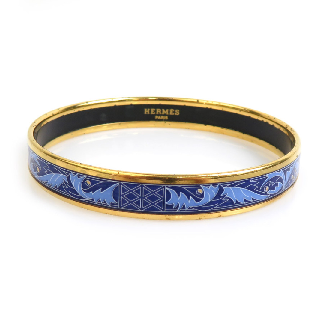 HERMES - エルメス HERMES バングル ブレスレット エマイユ HERMES - エルメス HERMES バングル ブレスレット エマイユ