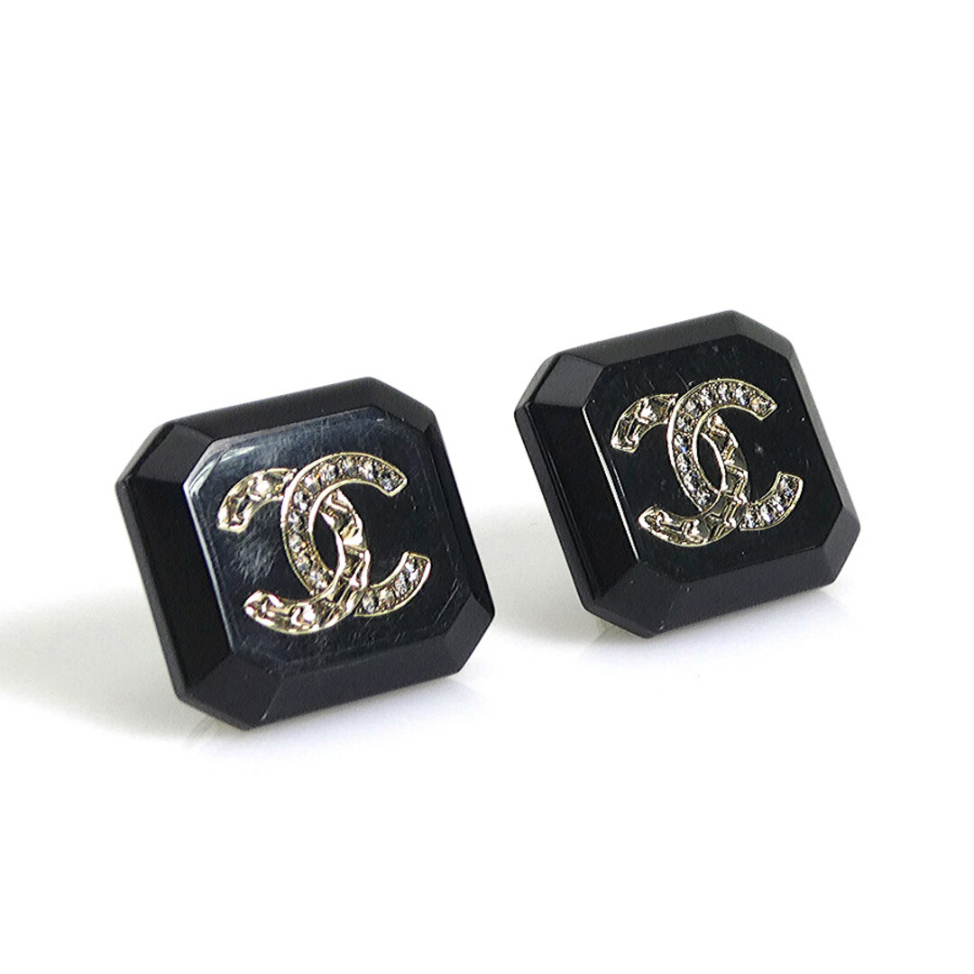 【楽ギフ_のし宛書】 CHANEL レジン/メタル ココマーク ピアス CHANEL シャネル - ピアス