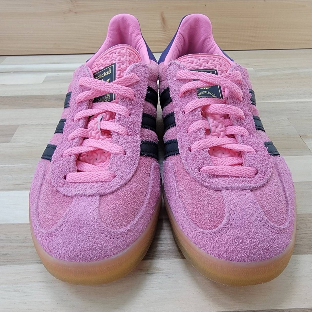 adidas - アディダス ガゼル インドア ブリス ピンク 22.5cmの adidas - アディダス ガゼル インドア ブリス ピンク 22.5cmの