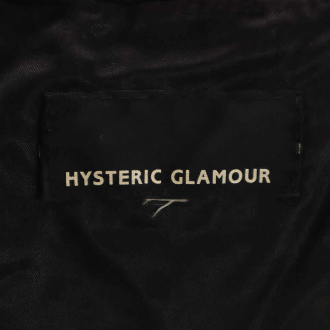 HYSTERIC GLAMOUR - ヒステリックグラマー 80s 袖レザー ウール HYSTERIC GLAMOUR - ヒステリックグラマー 80s 袖レザー ウール