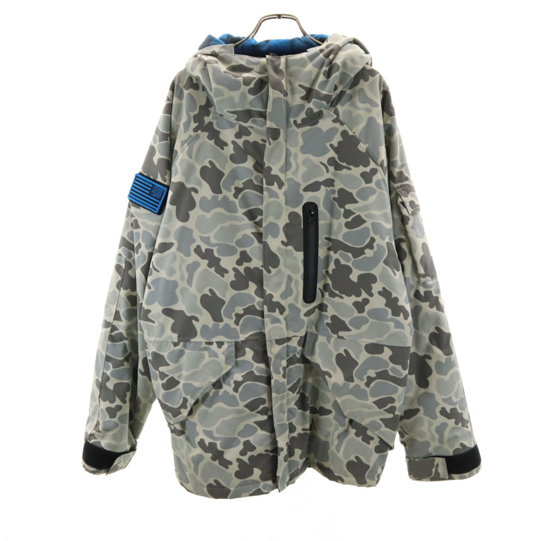 STUSSY - ステューシー カモフラ柄 サーモライト ジャケット L STUSSY - ステューシー カモフラ柄 サーモライト ジャケット L