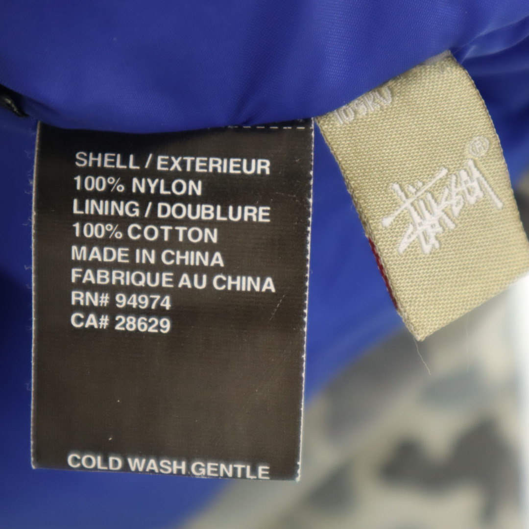 STUSSY - ステューシー カモフラ柄 サーモライト ジャケット L STUSSY - ステューシー カモフラ柄 サーモライト ジャケット L