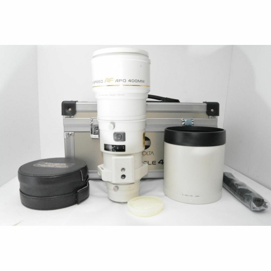 SONY α☆美品☆MINOLTA AF APO 400mm F4.5G レンズ(単焦点) SONY α☆美品☆MINOLTA AF APO 400mm F4.5G レンズ(単焦点)