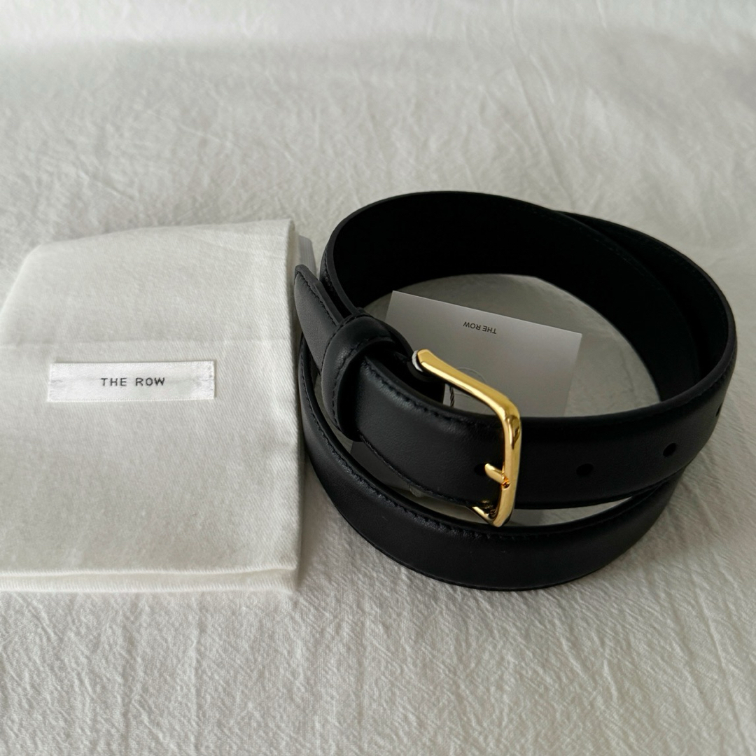ザロウ 黒ベルト the row classic xs ザロウ 黒ベルト the row classic xs