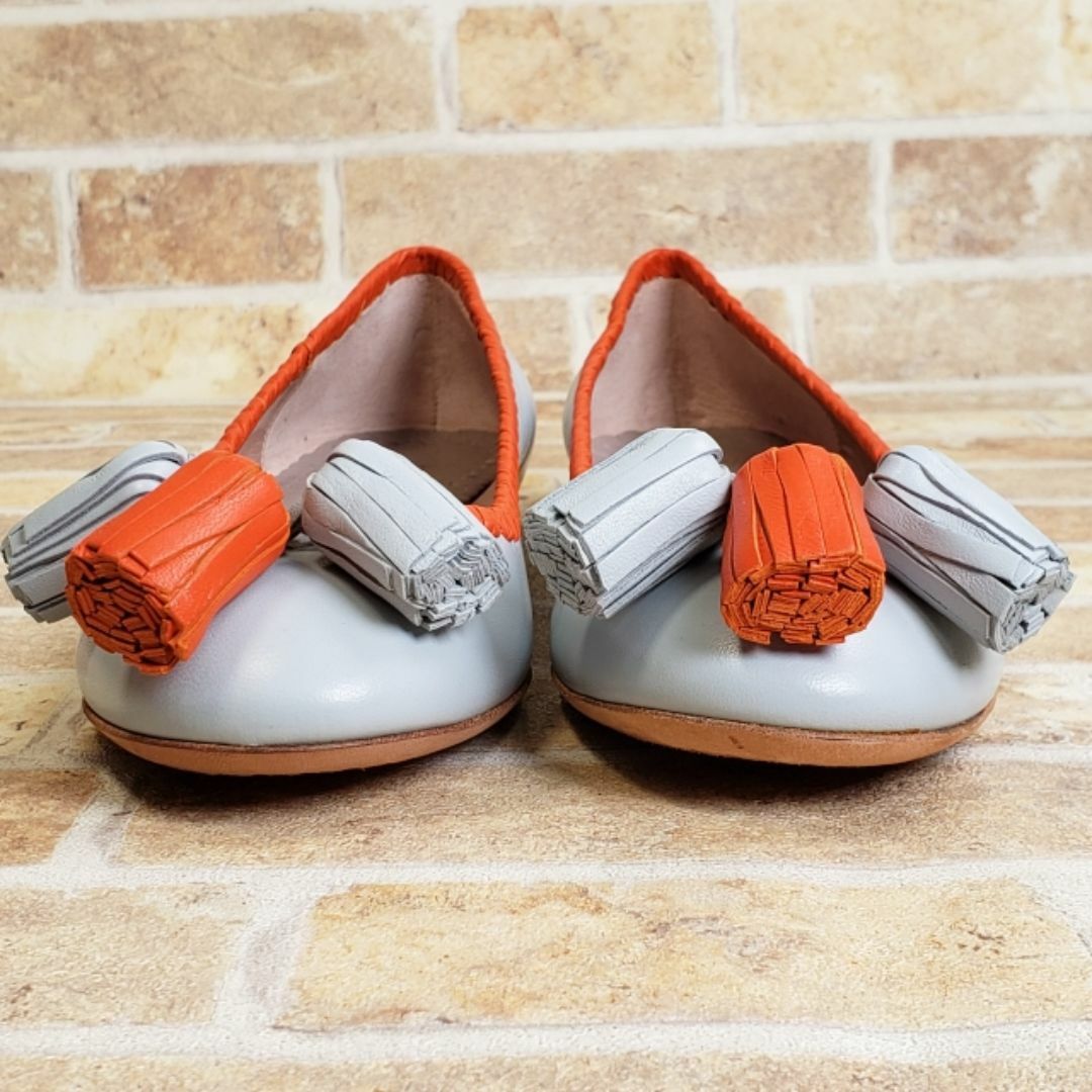 LOEWE - 美品 ロエベ ☆ ナッパレザー タッセル バイカラー LOEWE - 美品 ロエベ ☆ ナッパレザー タッセル バイカラー