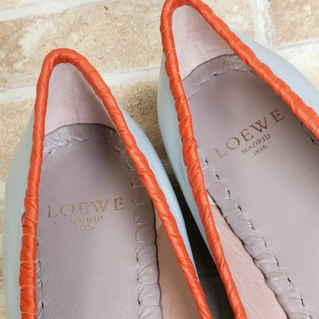LOEWE - 美品 ロエベ ☆ ナッパレザー タッセル バイカラー LOEWE - 美品 ロエベ ☆ ナッパレザー タッセル バイカラー