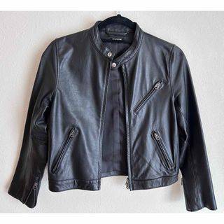 FREAK'S STORE - 美品 フリークスストア ラムレザー ダブル FREAK'S STORE - 美品 フリークスストア ラムレザー ダブル