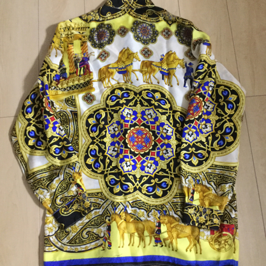 Gianni Versace - versace ヴェルサーチ シルクシャツベルサーチ Gianni Versace - versace ヴェルサーチ シルクシャツベルサーチ