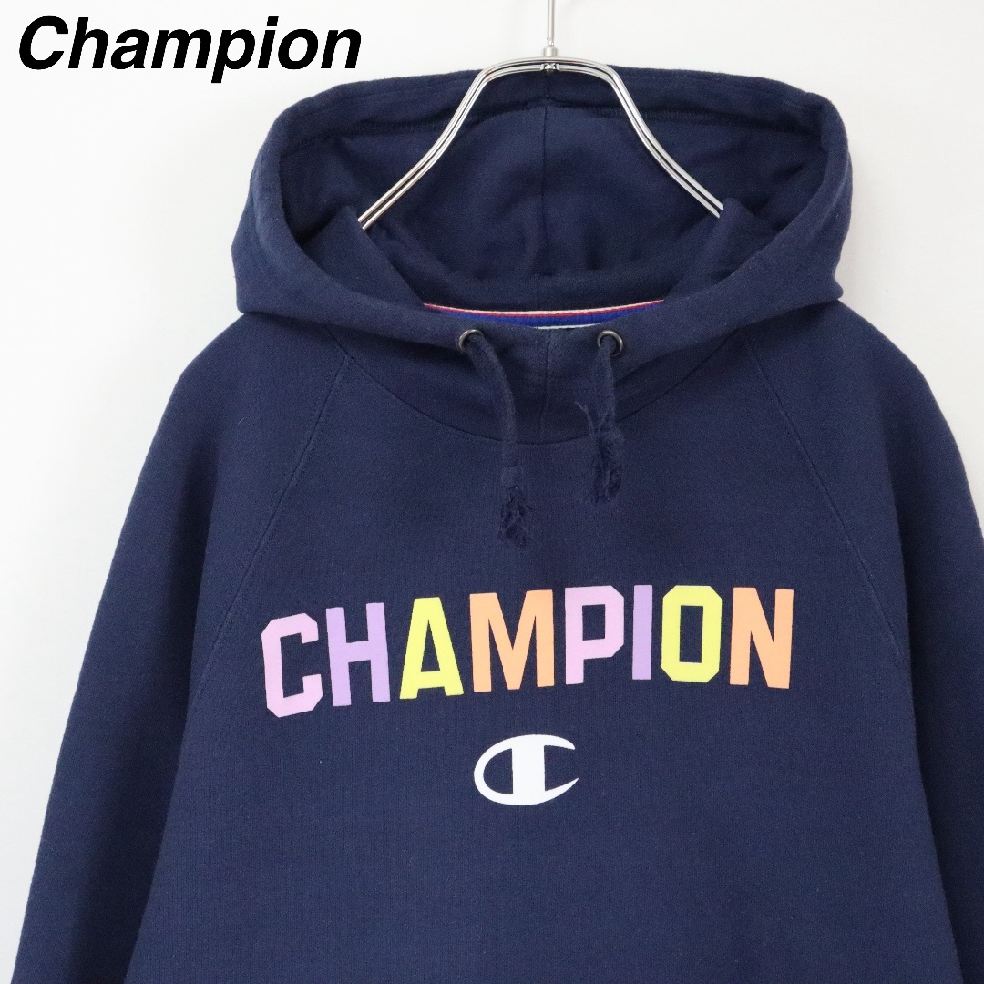 Champion - 【カラフルロゴ】チャンピオン/パーカー デカロゴ Champion - 【カラフルロゴ】チャンピオン/パーカー デカロゴ