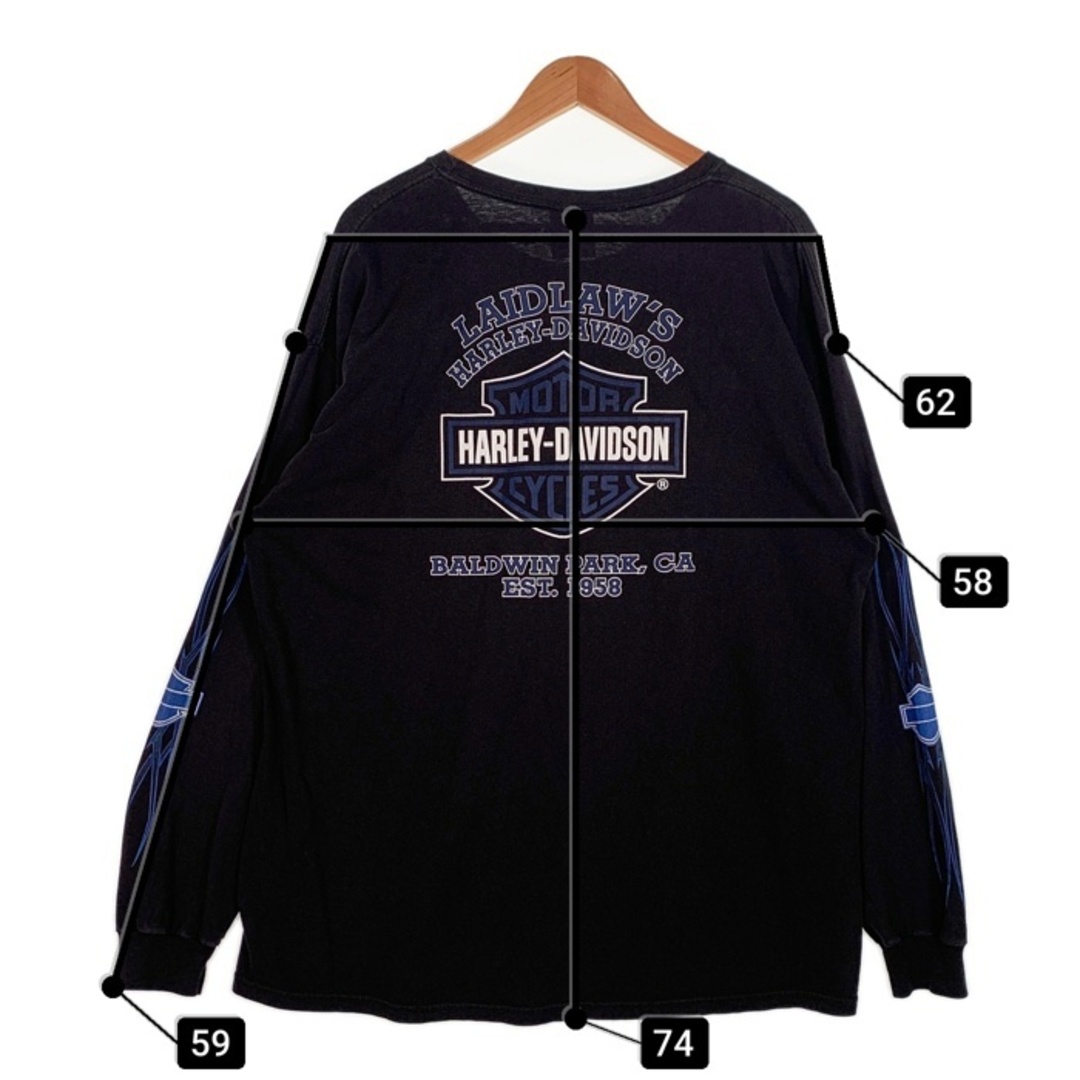 00sハレダビHARLEYDAVIDSON長袖tシャツhanesコピーライト希少 00sハレダビHARLEYDAVIDSON長袖tシャツhanesコピーライト希少