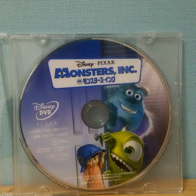 Disney(ディズニー)の[新品･未再生]モンスターズインク☆DVDのみ エンタメ/ホビーのDVD/ブルーレイ(キッズ/ファミリー)の商品写真