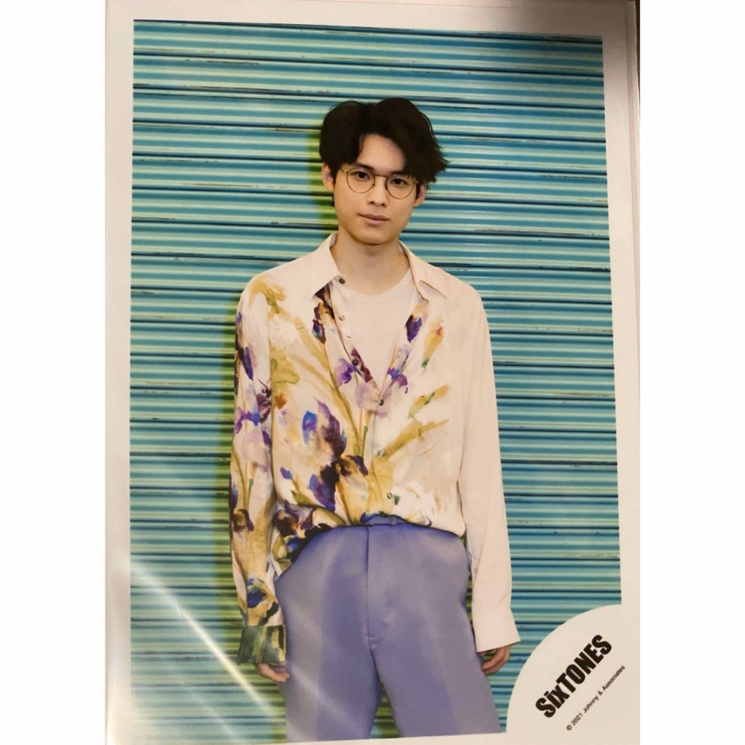 SixTONES - 松村北斗 公式写真の通販 by saki's shop SixTONES - 松村北斗 公式写真の通販 by saki's shop