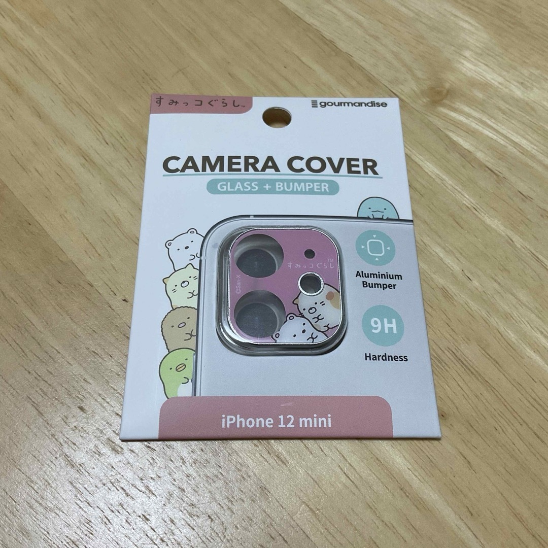 すみっコぐらし(スミッコグラシ)のカメラカバー スマホ/家電/カメラのスマホアクセサリー(その他)の商品写真