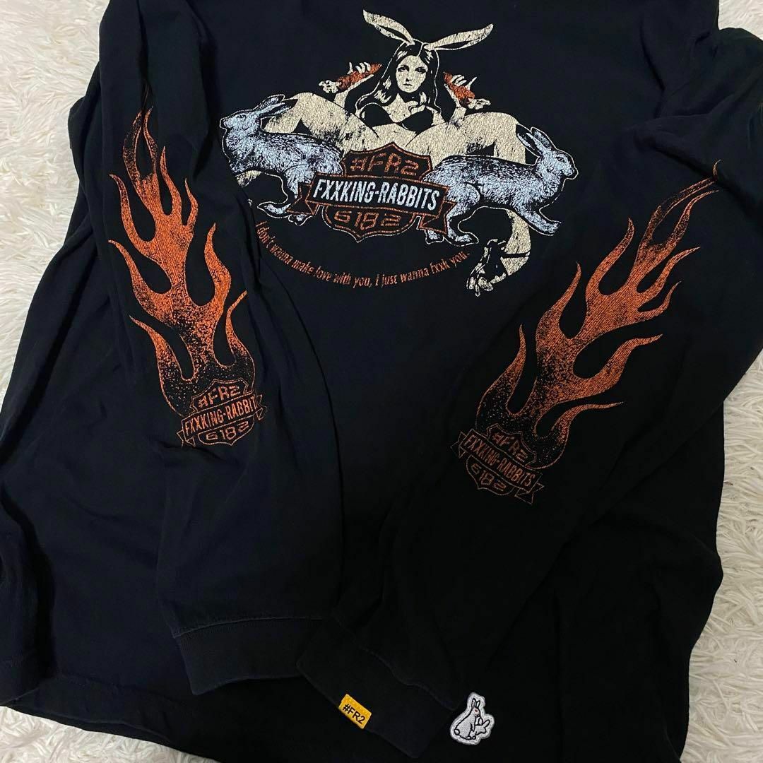 FR2 - 【入手困難】FR2 HARLEY DAVIDSON ファッキンラビッツ Lの FR2 - 【入手困難】FR2 HARLEY DAVIDSON ファッキンラビッツ Lの