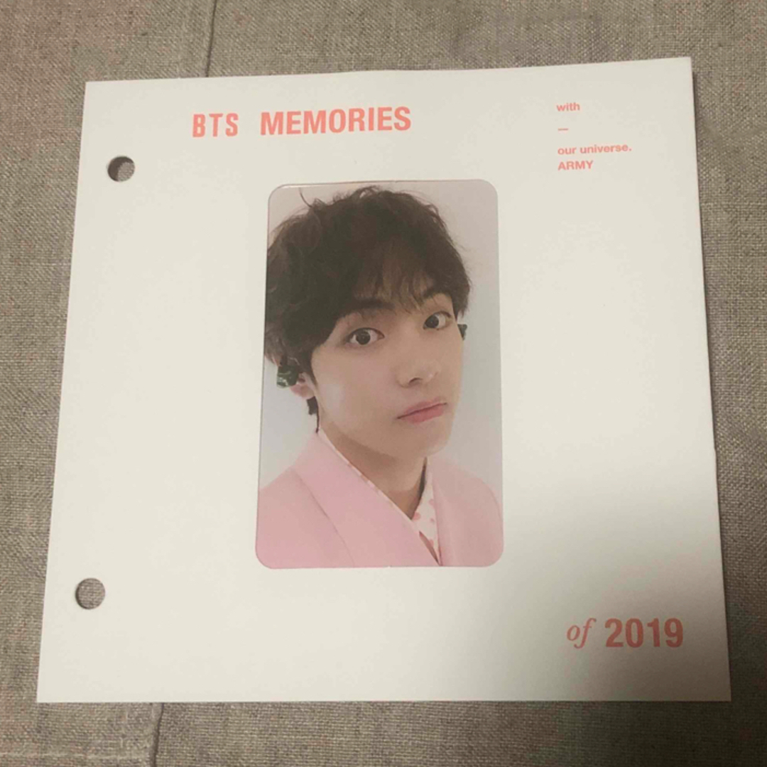 BTS メモリーズ2019 Blu-ray トレカ テヒョン BTS メモリーズ2019 Blu-ray トレカ テヒョン