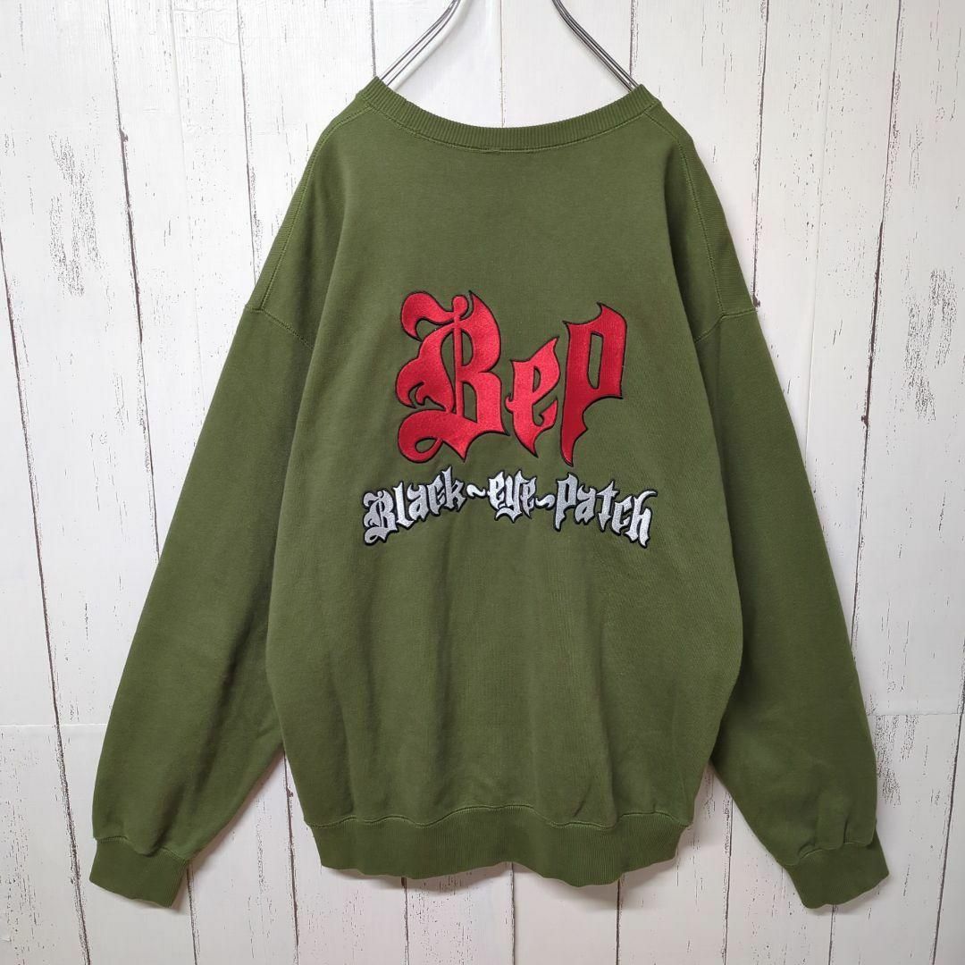 LHP限定】ブラックアイパッチ☆両面刺繍ロゴ入りスウェット ごつ LHP限定】ブラックアイパッチ☆両面刺繍ロゴ入りスウェット ごつ