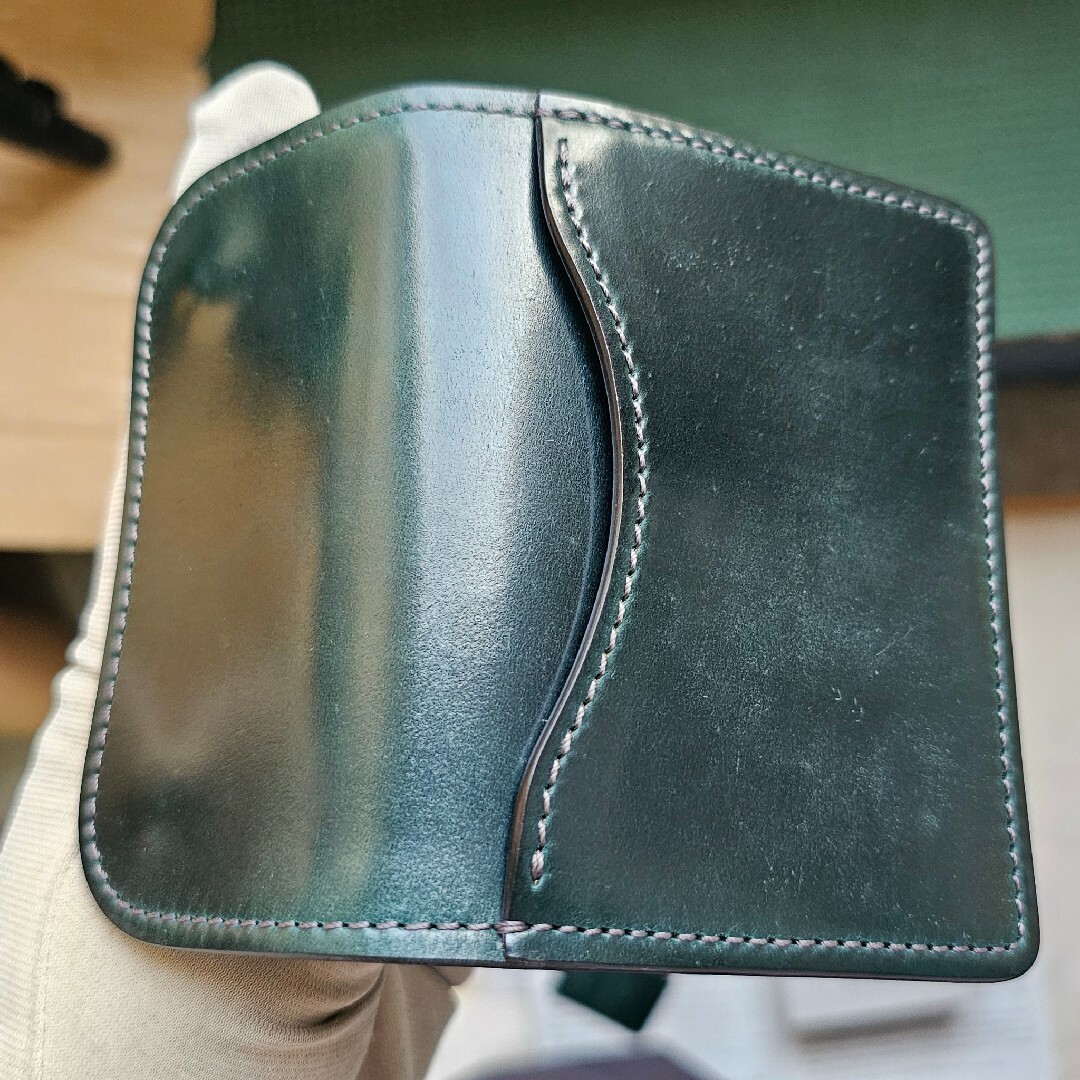 新品 ワイルドスワンズ フル シェルコードバン グリーン 新品 ワイルドスワンズ フル シェルコードバン グリーン