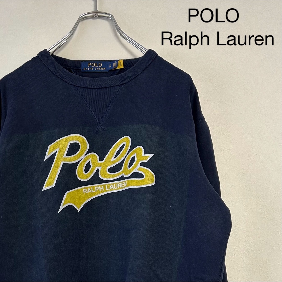 Ralph Lauren - 古着 90s POLO Ralph Lauren デカロゴ Ralph Lauren - 古着 90s POLO Ralph Lauren デカロゴ