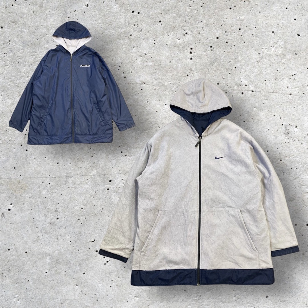 NIKE 00s ナイロンジャケット フリースジャケット リバーシブル NIKE 00s ナイロンジャケット フリースジャケット リバーシブル