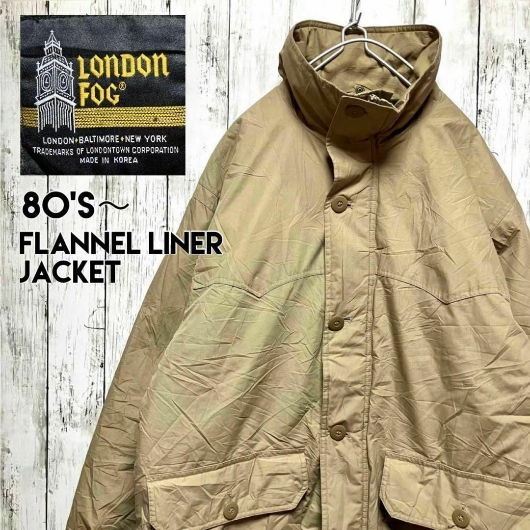 LONDONFOG - 80s~ロンドンフォグ ネルライナージャケットコート LONDONFOG - 80s~ロンドンフォグ ネルライナージャケットコート