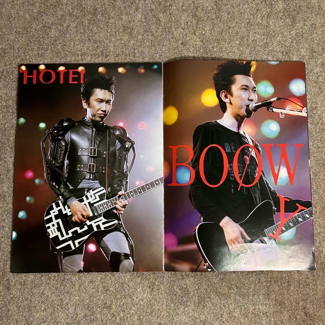 絶版本】BOOWY ボウイ ポスターブック 氷室 布袋 LAST GIGSの 絶版本】BOOWY ボウイ ポスターブック 氷室 布袋 LAST GIGSの
