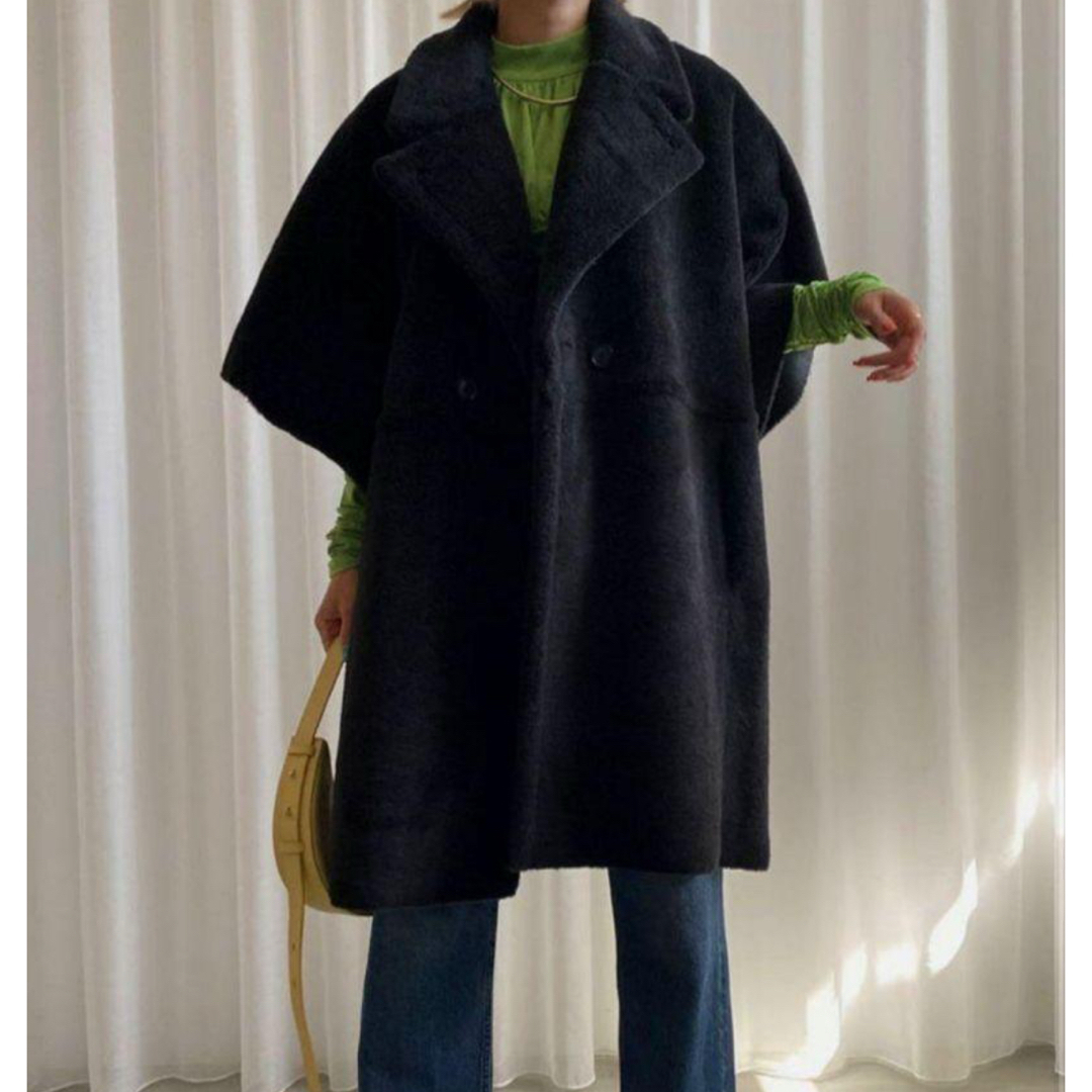 Ameri VINTAGE - R様専用 AMERI アメリ ムートンポンチョコート Ameri VINTAGE - R様専用 AMERI アメリ ムートンポンチョコート
