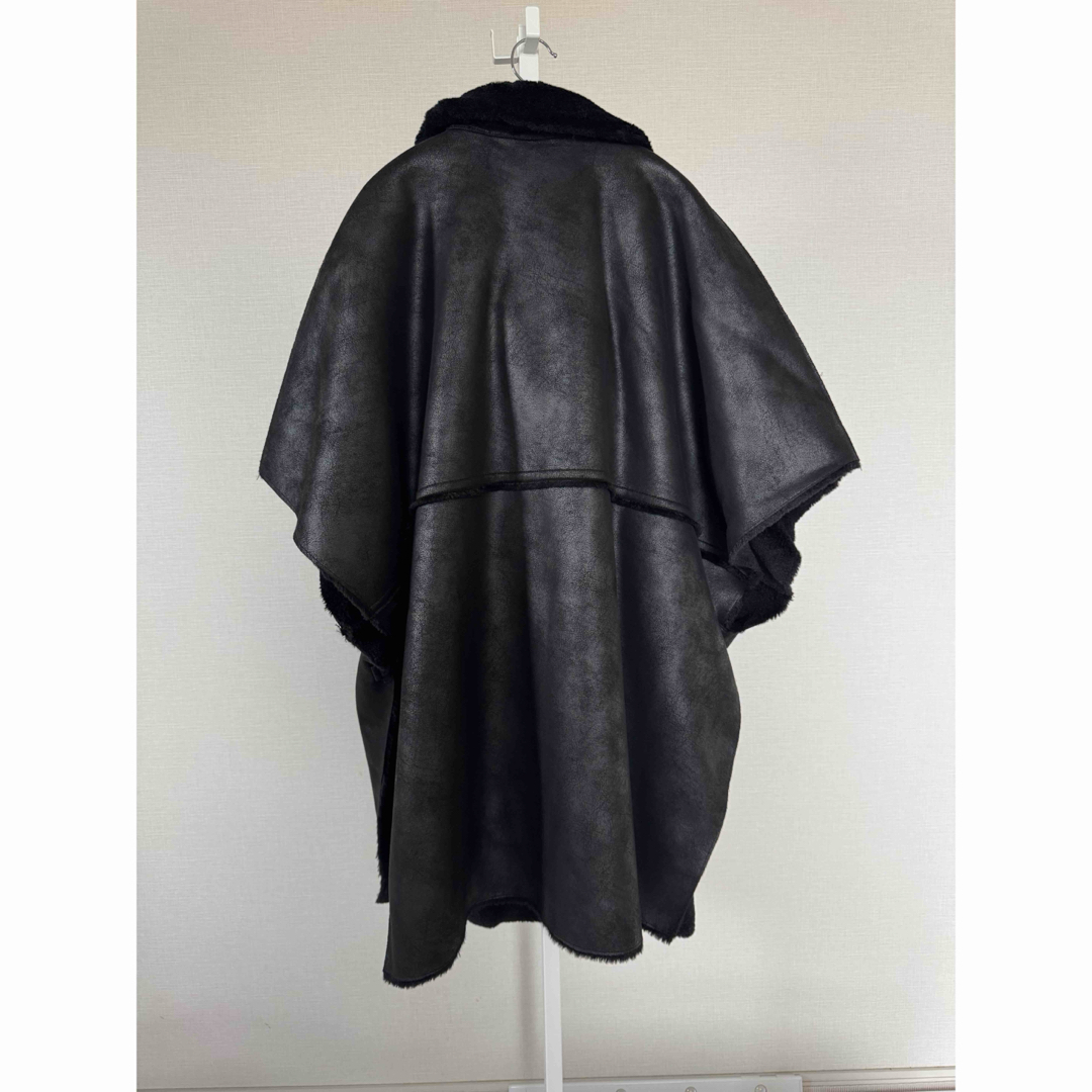 Ameri VINTAGE - R様専用 AMERI アメリ ムートンポンチョコート Ameri VINTAGE - R様専用 AMERI アメリ ムートンポンチョコート