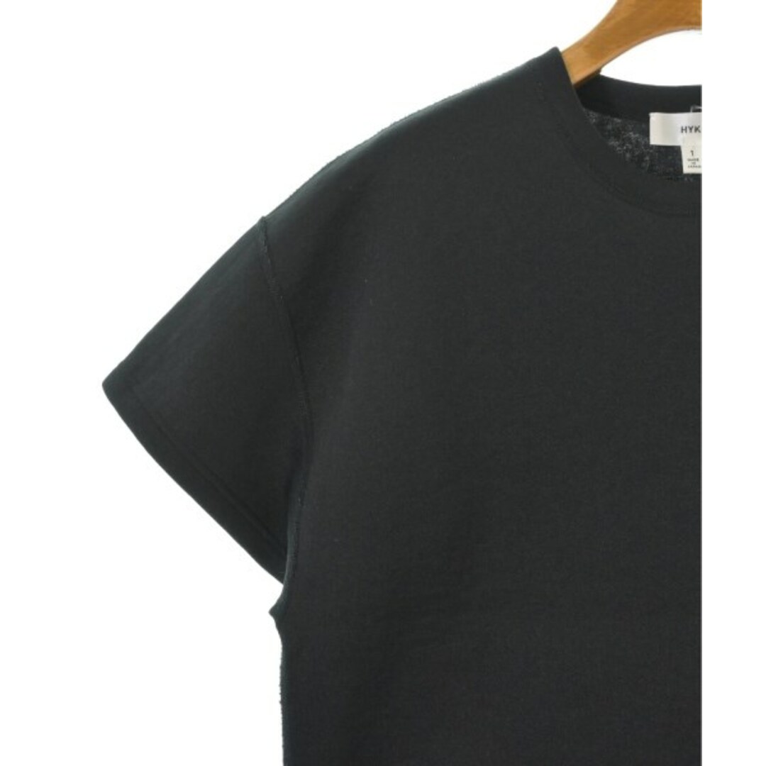 HYKE - HYKE ハイク Tシャツ・カットソー 1(S位) 黒 【古着 HYKE - HYKE ハイク Tシャツ・カットソー 1(S位) 黒 【古着