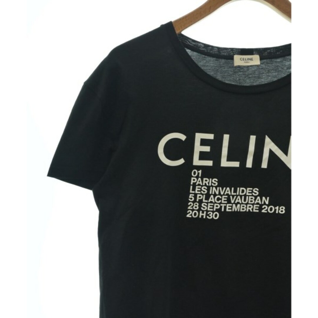 CELINE セリーヌ Tシャツ・カットソー S 黒 【古着】 CELINE セリーヌ Tシャツ・カットソー S 黒 【古着】