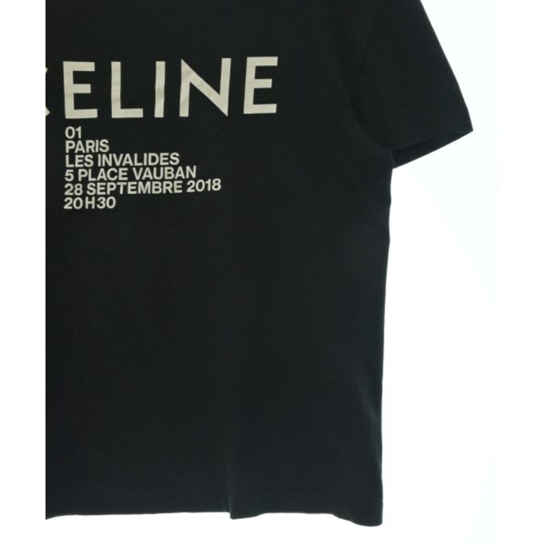 CELINE セリーヌ Tシャツ・カットソー S 黒 【古着】 CELINE セリーヌ Tシャツ・カットソー S 黒 【古着】