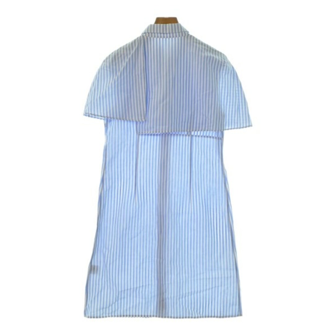 J.W.ANDERSON - JW Anderson ワンピース 36(XS位) 青x白 J.W.ANDERSON - JW Anderson ワンピース 36(XS位) 青x白