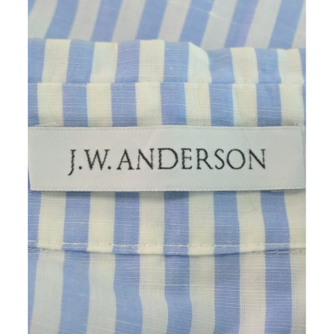 J.W.ANDERSON - JW Anderson ワンピース 36(XS位) 青x白 J.W.ANDERSON - JW Anderson ワンピース 36(XS位) 青x白