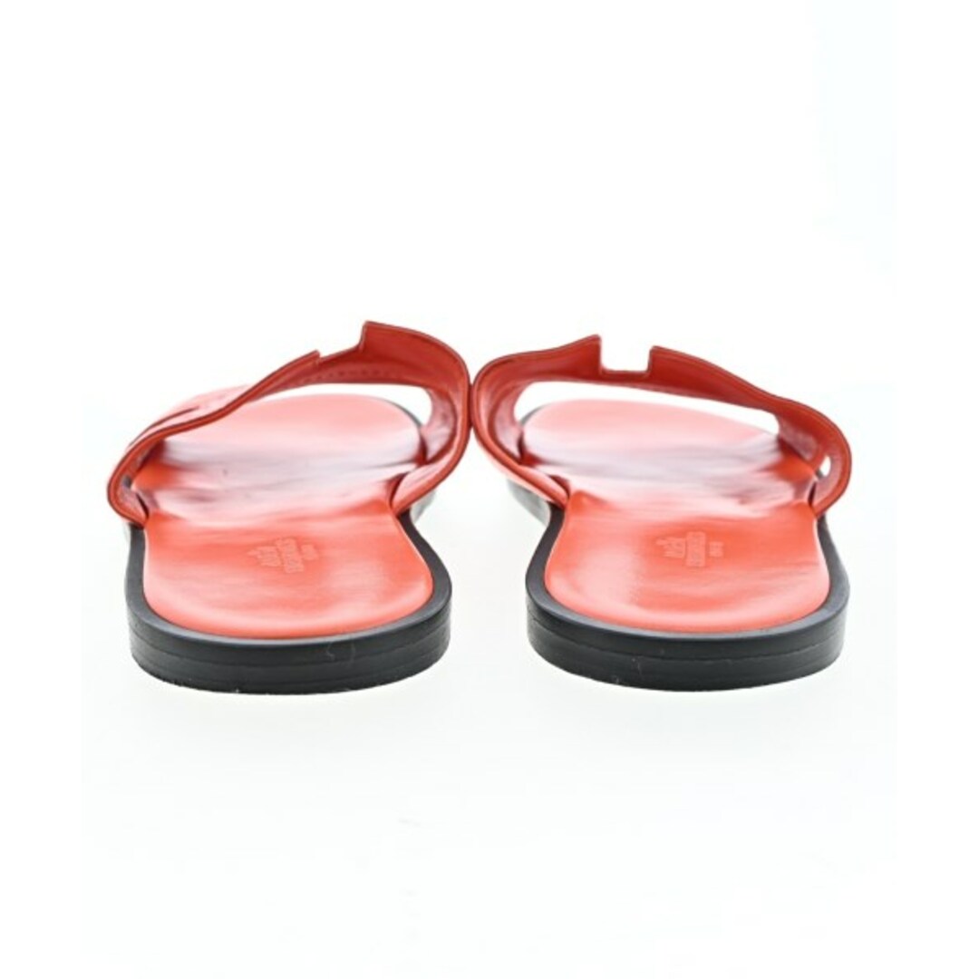 HERMES - HERMES エルメス サンダル EU43(28cm位) オレンジ HERMES - HERMES エルメス サンダル EU43(28cm位) オレンジ