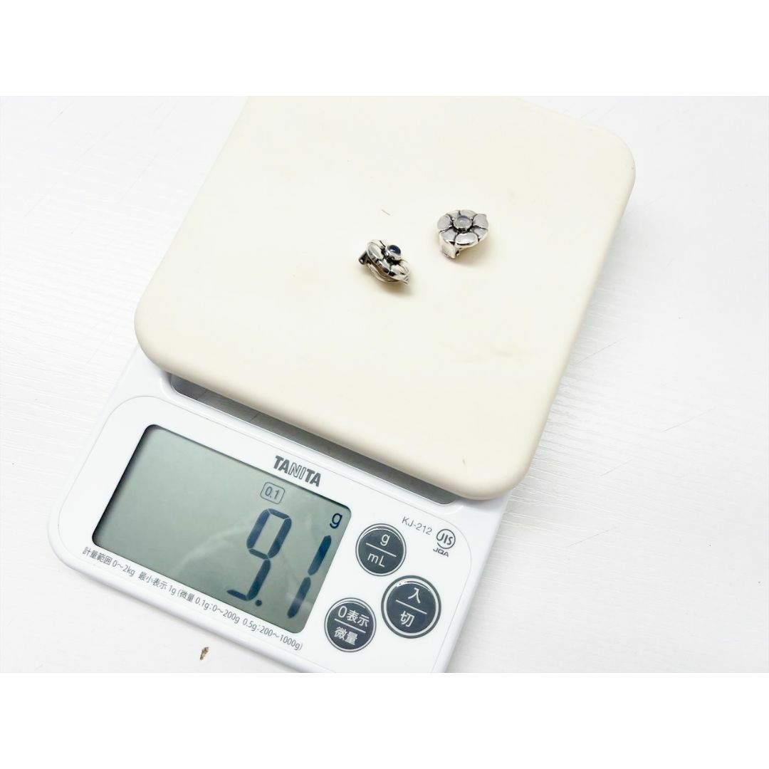 良好品 ジョージジェンセン ムーンストーン イヤリング シルバー925 36