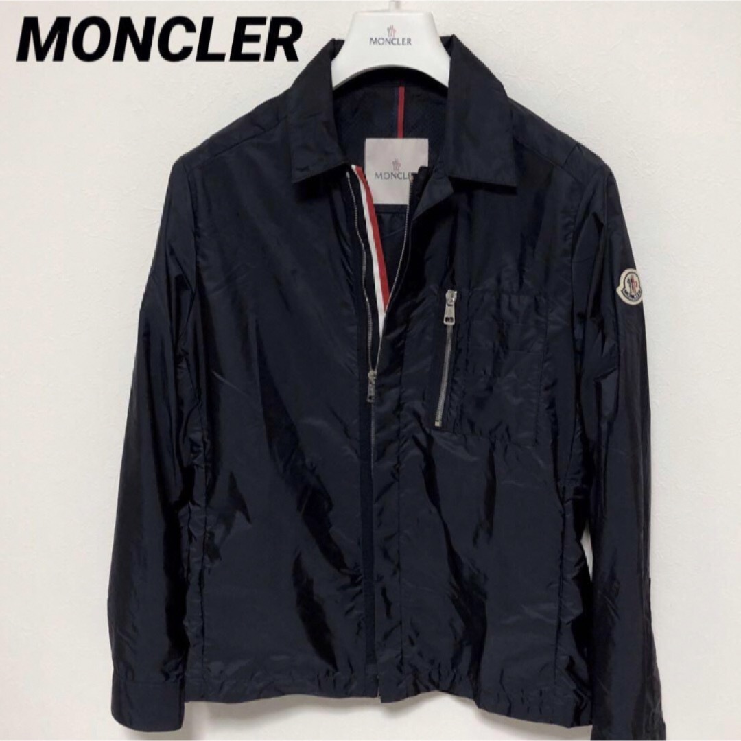 モンクレール MONCLER SEE ナイロンジャケット ネイビー 国内 モンクレール MONCLER SEE ナイロンジャケット ネイビー 国内