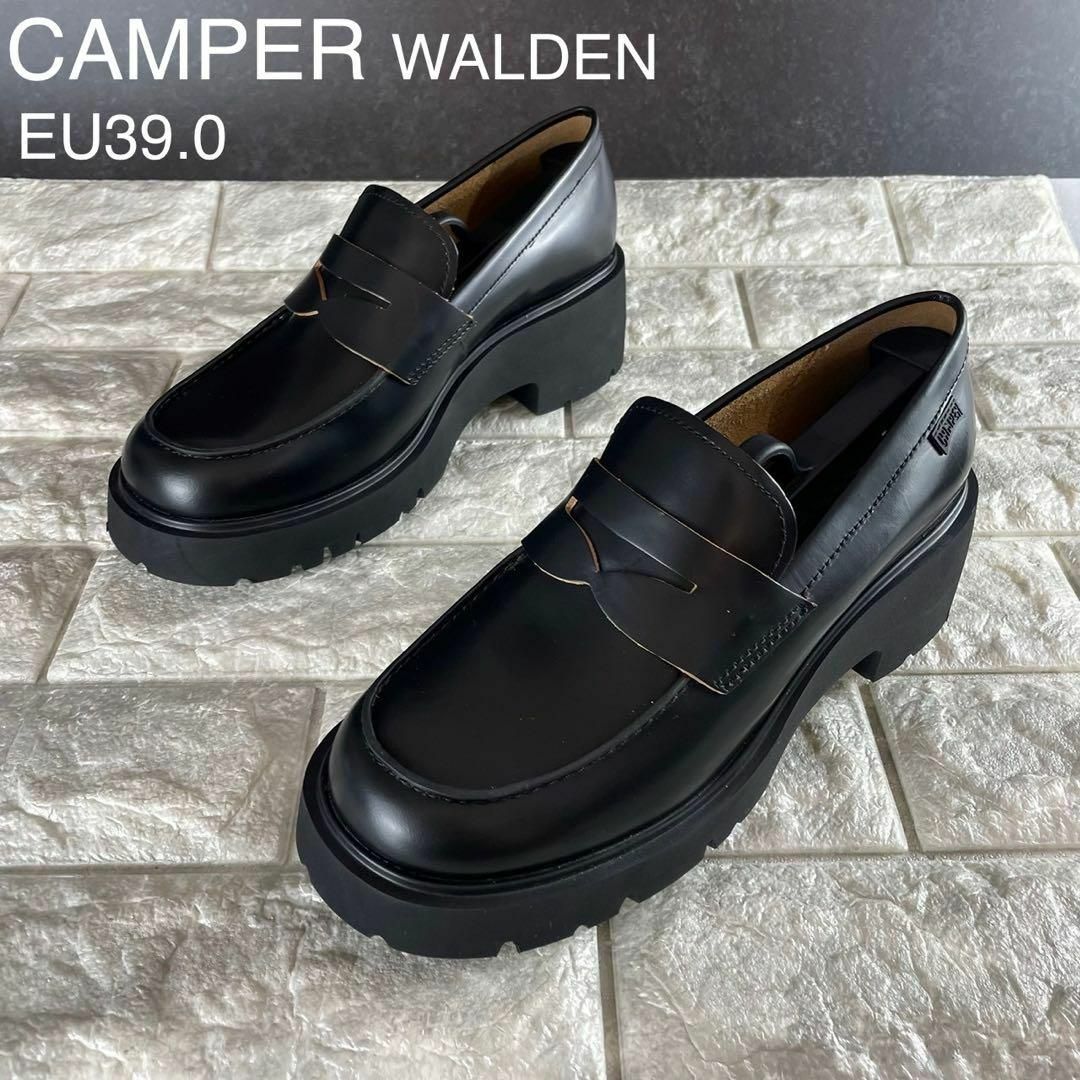 ☆新品 CAMPER WALDEN カンペール ローファー 厚底 ブラック 39 ☆新品 CAMPER WALDEN カンペール ローファー 厚底 ブラック 39