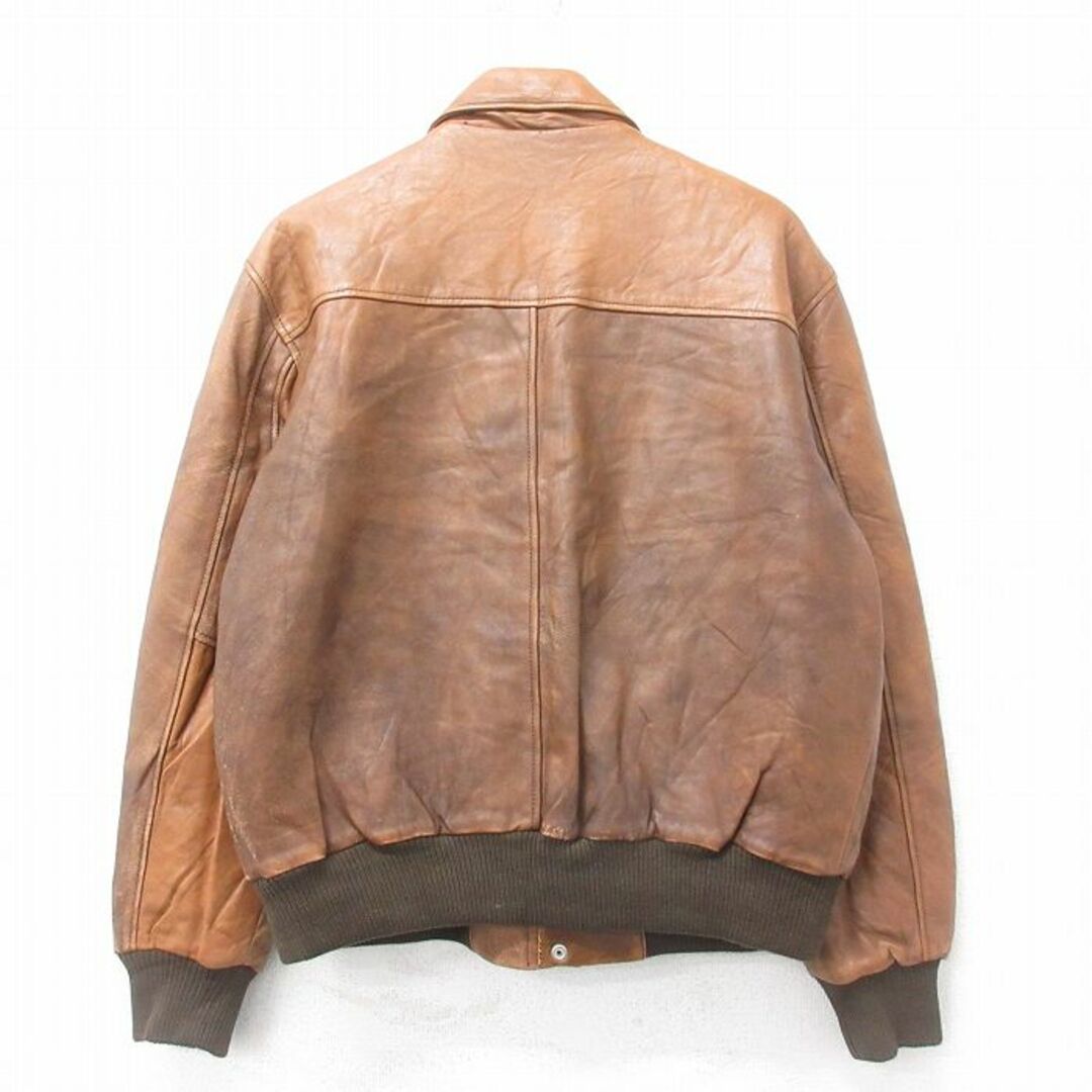 XL☆古着 セントジョンズベイ 長袖 レザー ジャケット メンズ 90 XL☆古着 セントジョンズベイ 長袖 レザー ジャケット メンズ 90