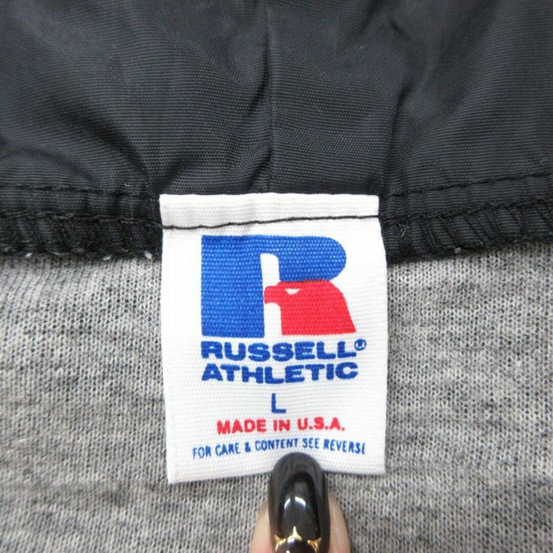 M☆古着 ラッセル 長袖 ハーフジップ ナイロン ジャケット M☆古着 ラッセル 長袖 ハーフジップ ナイロン ジャケット