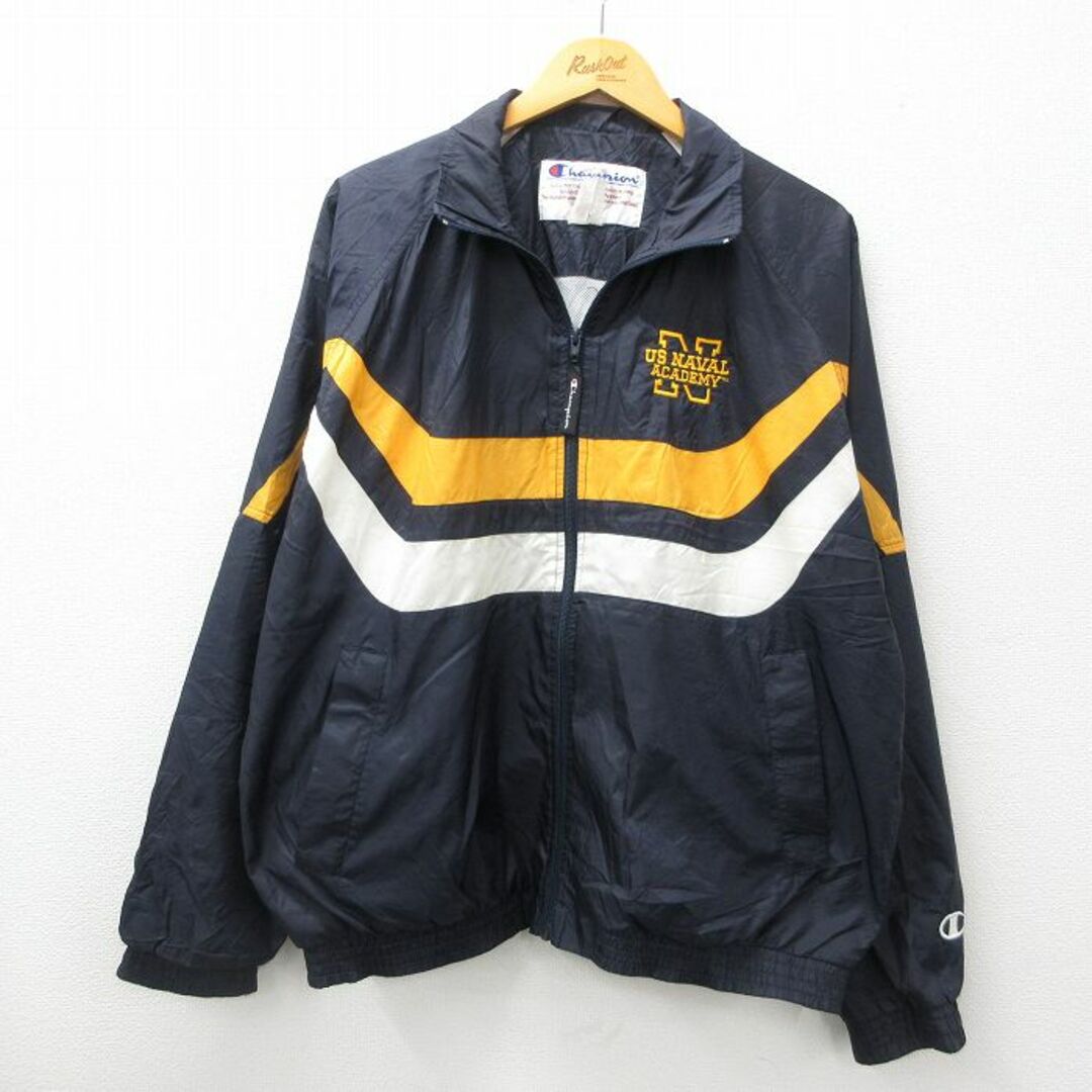 Champion - XL☆古着 チャンピオン champion 長袖 ナイロン Champion - XL☆古着 チャンピオン champion 長袖 ナイロン