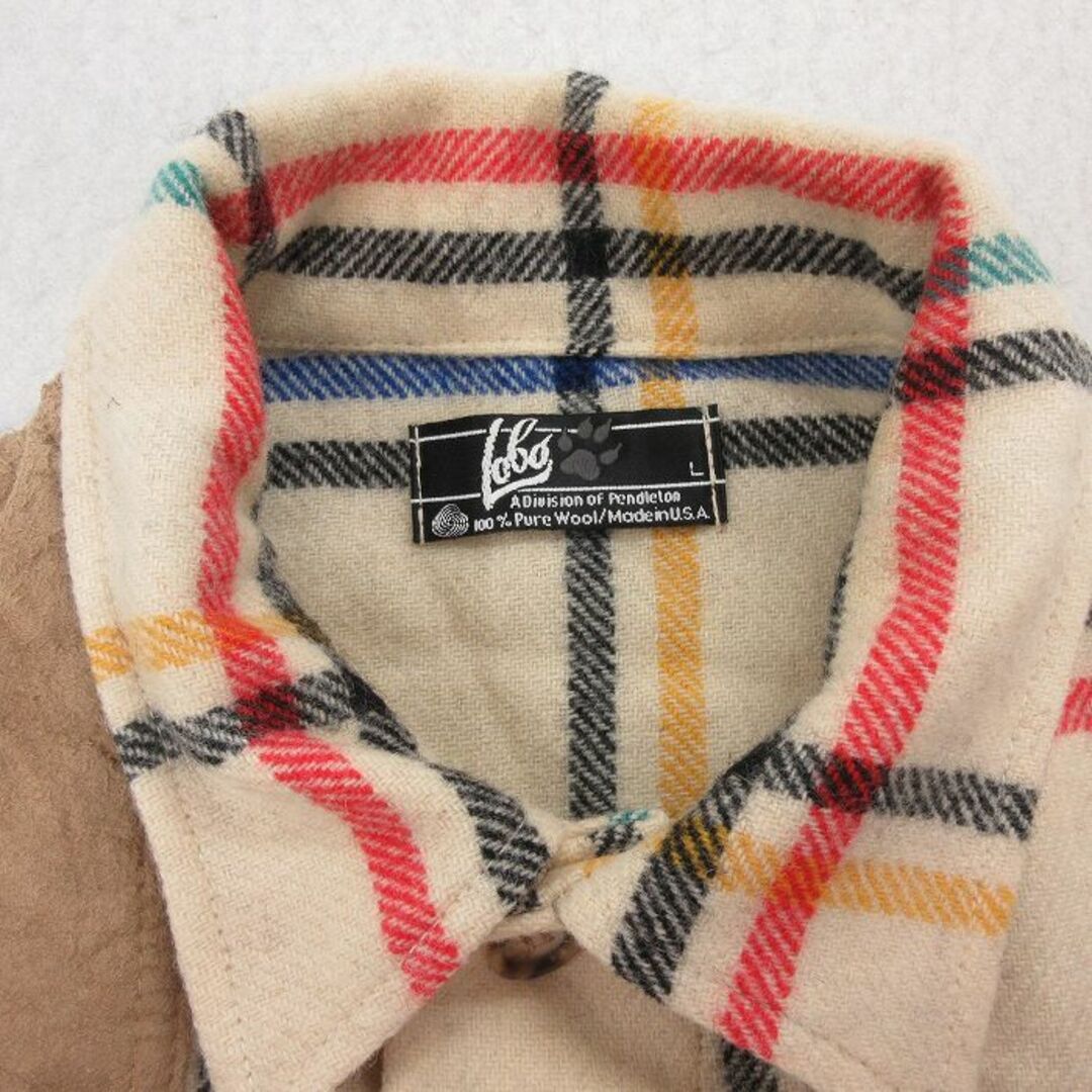 PENDLETON - XL☆古着 ペンドルトン PENDLETON 長袖 ウール PENDLETON - XL☆古着 ペンドルトン PENDLETON 長袖 ウール