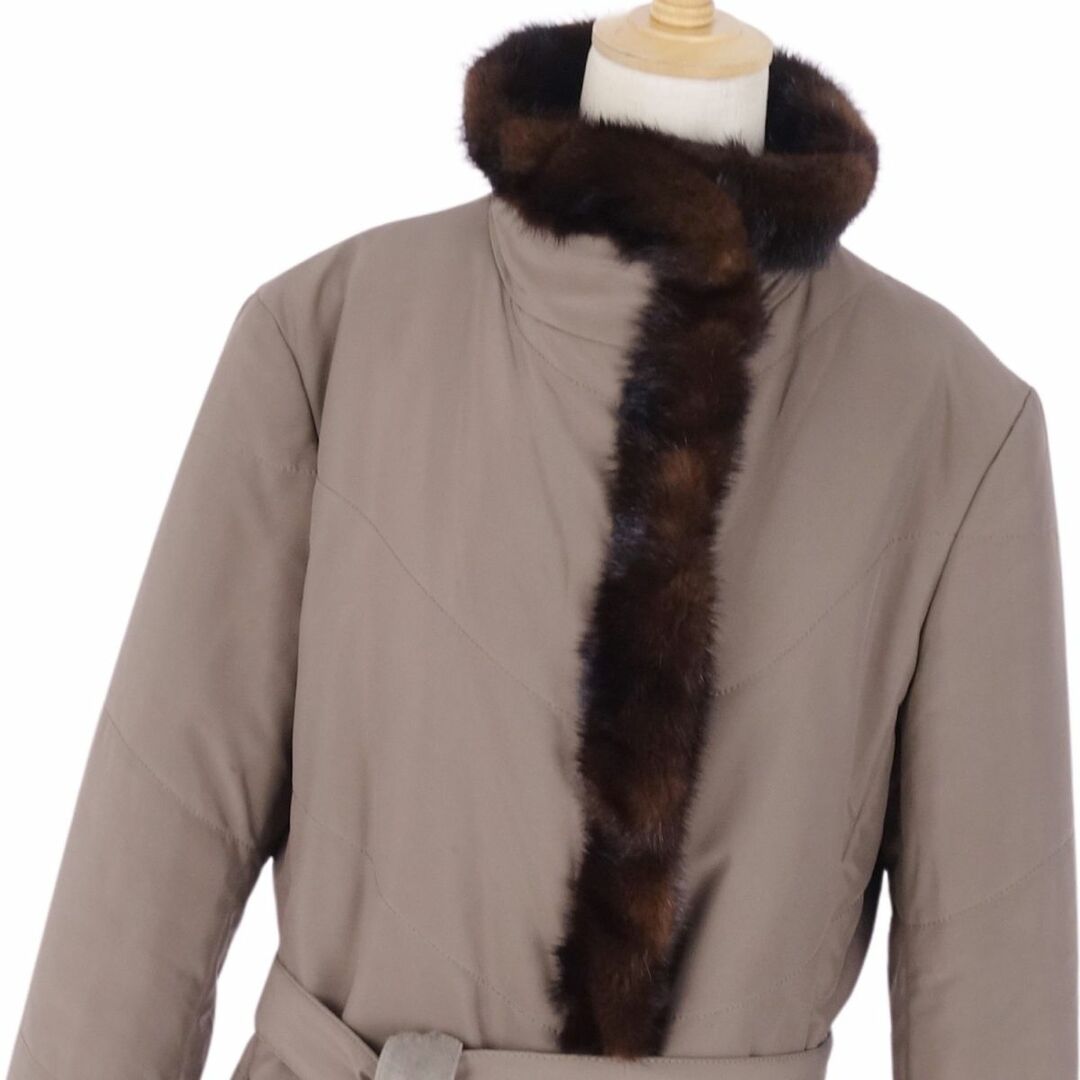 ロロピアーナ Loro Piana コート 中綿入り ミンクファー ジップ ロロピアーナ Loro Piana コート 中綿入り ミンクファー ジップ